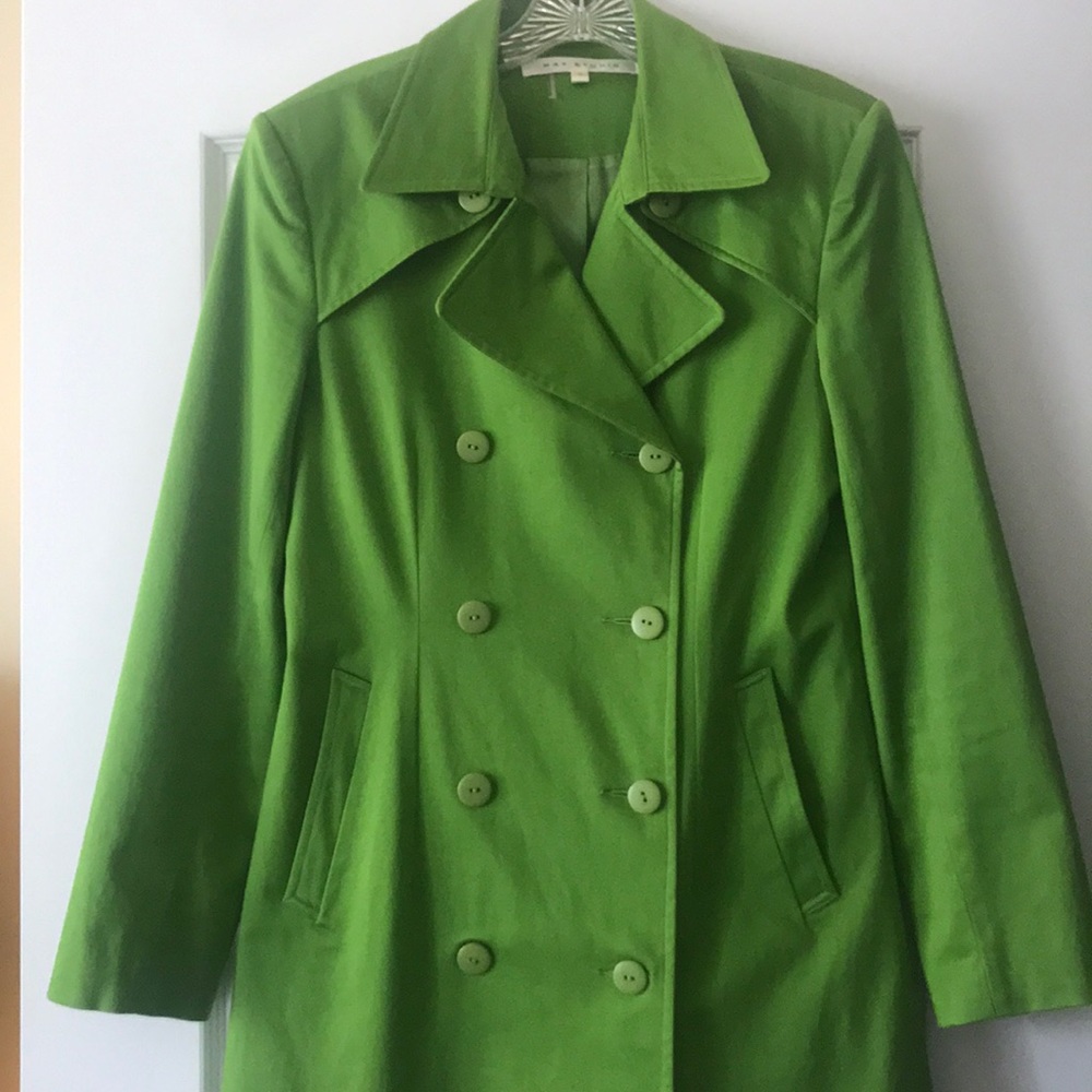 Green Trench Coat